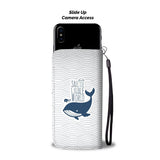 "Sail the Whale World"  Wallet Case