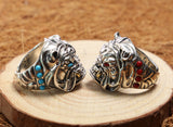 Bulldog Silver Ring