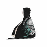 Nothing Last FOREVER - Skull Hooded Blanket