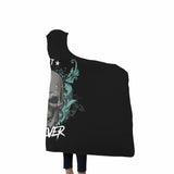 Nothing Last FOREVER - Skull Hooded Blanket