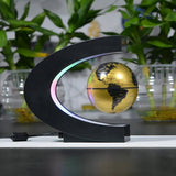 C-shaped 3 inch golden English ball Maglev globe