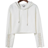 Women's Fall Nine-Point Hoodie Sweatshirt