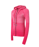 Sports Hoodie Slim Zip Yoga Sports Jacket