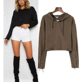 Women's Fall Nine-Point Hoodie Sweatshirt