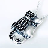 925 Sterling SilverRhinestone