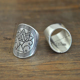 4PCS/Set Punk Boho Ring Sets