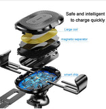 Car Mount Qi Wireless Charger For iPhone X-S9-S8