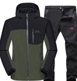 Autumn Shark Skin ( soft shell pant-suit )