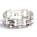 Titanium Skull Bracelet