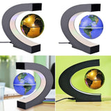 C-shaped 3 inch golden English ball Maglev globe