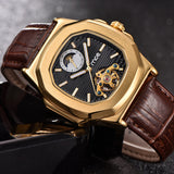 MCE  Leather Watchband Nautilus