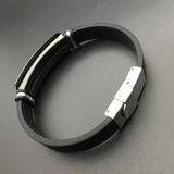 Fortnite Stainless Steel Bracelet Laser Print Silicone Bracelet