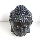 Black Buddha Head  Ceramic Aromatherapy Furnace
