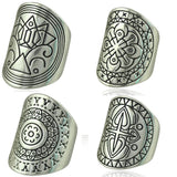 4PCS/Set Punk Boho Ring Sets