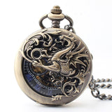Two Dragons Flip Watch