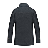 Men's Stand Collar Casual Jacket
