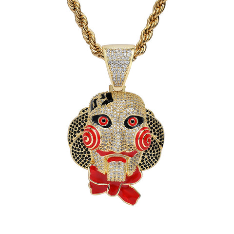Chainsaw Cry Mask Doll Pendant