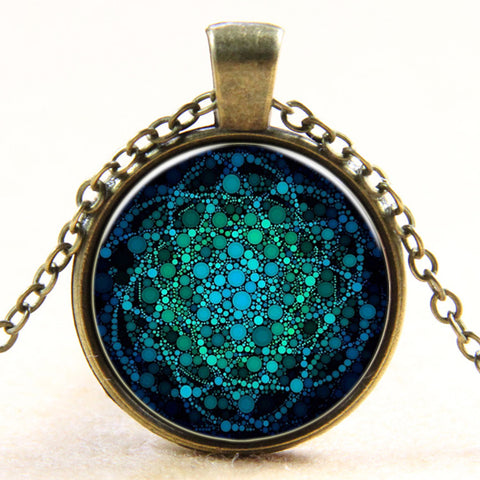 Flower of Life - Om Yoga Chakra Pendant- Free with Purchase
