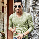 Autumn Camouflage Long T Shirt