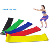 2pcs Colorful  Resistance Band Loop Yoga
