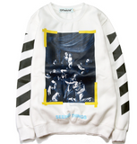 Angel Loose Couple Hooded Turtleneck Sweater