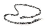 Sterling Silver Dragon Chain - Handmade Vintage 925 Necklace (18, 5.5mm)