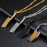 Stainless Steel Necklace Colorful Flare