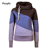 Women's Color Block Pullover Hoodies