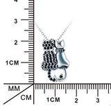 925 Sterling SilverRhinestone