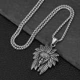 Indian Titanium Steel Necklace