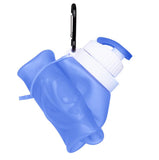 Silicone Foldable Water Bottle - Perfect for Running, Biking, Jogging, Hiking, Camping, Picnic, Yoga and Travel etc.