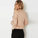 Diagonal Zipper Jacket