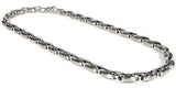 Titanium Kay Nitrogen Stainless Steel Men's Link Necklace Chain 22"