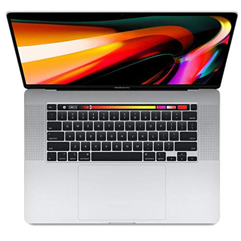 Apple MacBook Pro 16" with Touch Bar, 9th-Gen 8-Core Intel i9 2.3GHz, 32GB RAM, 1TB SSD, AMD Radeon Pro 5500M 8GB, Silver, Late 2019 Z0Y300042