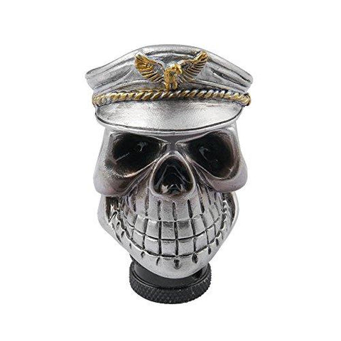 Navy Captain Skull Gear Shift Knob