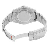 New Rolex Datejust II 41MM 18K White Gold Bezel Stainless Steel Mens Watch 116334 WIO