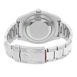 New Rolex Datejust II 41MM 18K White Gold Bezel Stainless Steel Mens Watch 116334 WIO