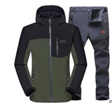 Autumn Shark Skin ( soft shell pant-suit )