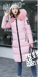 Feather Padded Long Coat