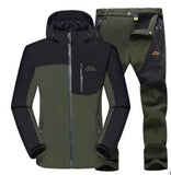 Autumn Shark Skin ( soft shell pant-suit )