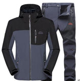 Autumn Shark Skin ( soft shell pant-suit )