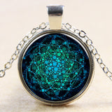 Flower of Life - Om Yoga Chakra Pendant- Free with Purchase
