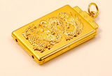 Buddha Light Sparks Small Golden Buddha Pendant