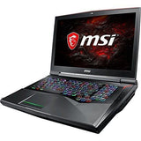 MSI GT75 TITAN-013 Premium Gaming Laptop (Intel i9-8950HK 6-Core, 128GB RAM, 1TB HDD + 512GB Sata SSD, 17.3" FHD 1920x1080 IPS Display, RTX2080, Win10 Home) VR Ready with MSI Loot Box