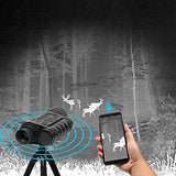 Bestguarder WG-50Plus 6x50mm WiFi Digital Night Vision Infrared IR Monocular with 32G Memory and Camera & Camcorder Function Takes 30mp Photo & 720p Video from 1300ft for Night Hunting or Viewing