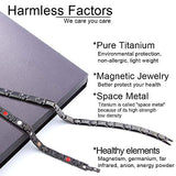 38 Titanium Magnetic Cross Necklace for Men Large Width Titanium Fashion Also has a Healthy Function, Gift Selection (Black, 19.17 (in)) …