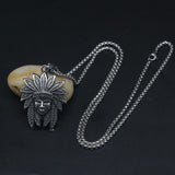 Indian Titanium Steel Necklace