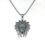 Indian Titanium Steel Necklace