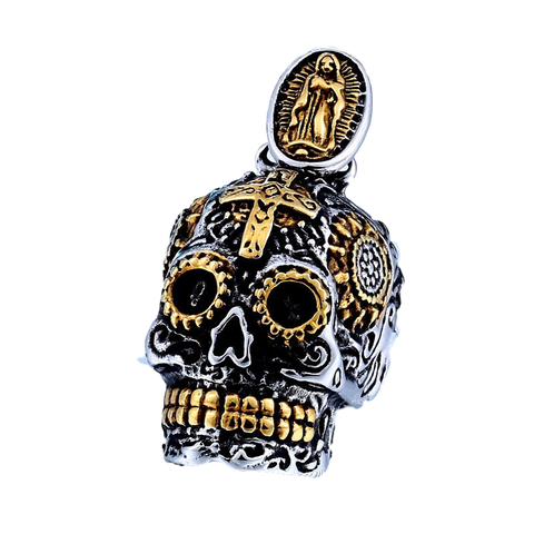 Gothic Necklace Skull