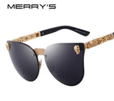 Fashion Women Gothic Eyewear Skull Frame